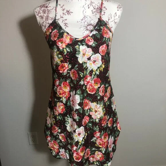 ✨ Vintage Romantic Moods Floral Chemise – Feminine & Flowy, Size Small ✨ - Picture 4 of 8